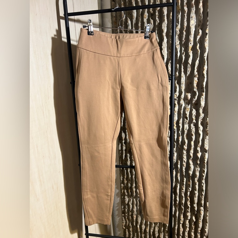 Express Tan Skinny Ankle High Rise Pull-On Women | Size:XS